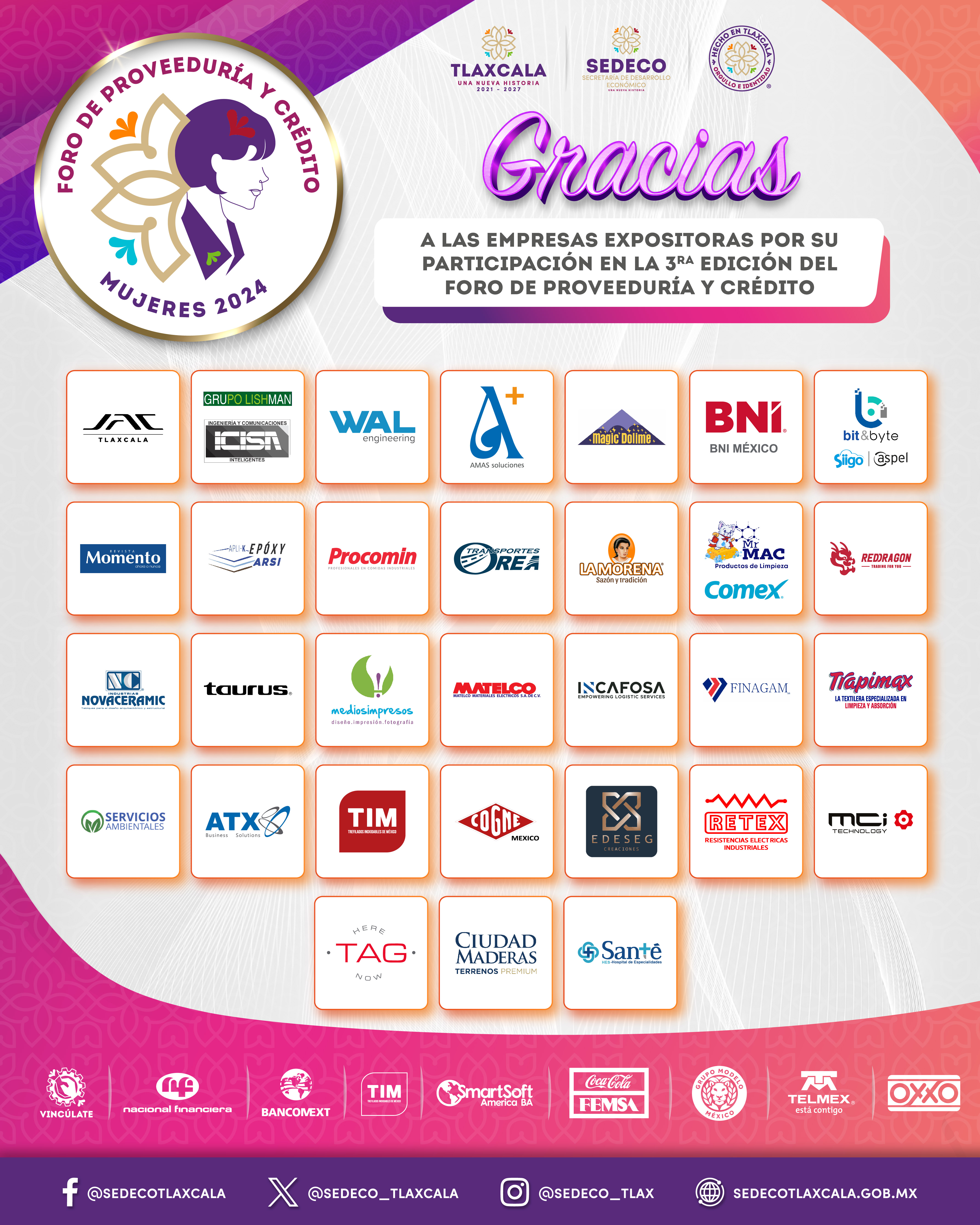 Gracias Empresas expositoras
